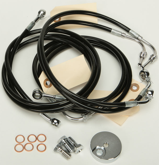 BRAKELINE KIT BLK TOURING HD-0403-BK image 1