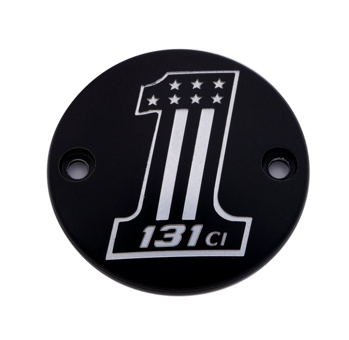 M8 TIMER COVER 131 BLACK 131-14-63BG image 1