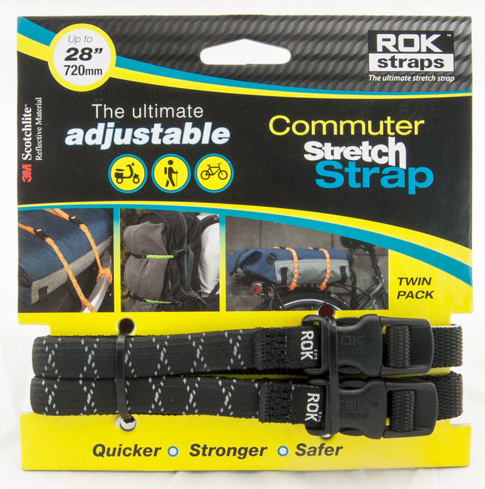COMMUTER STRAP BLACK/REFLECTIVE 12