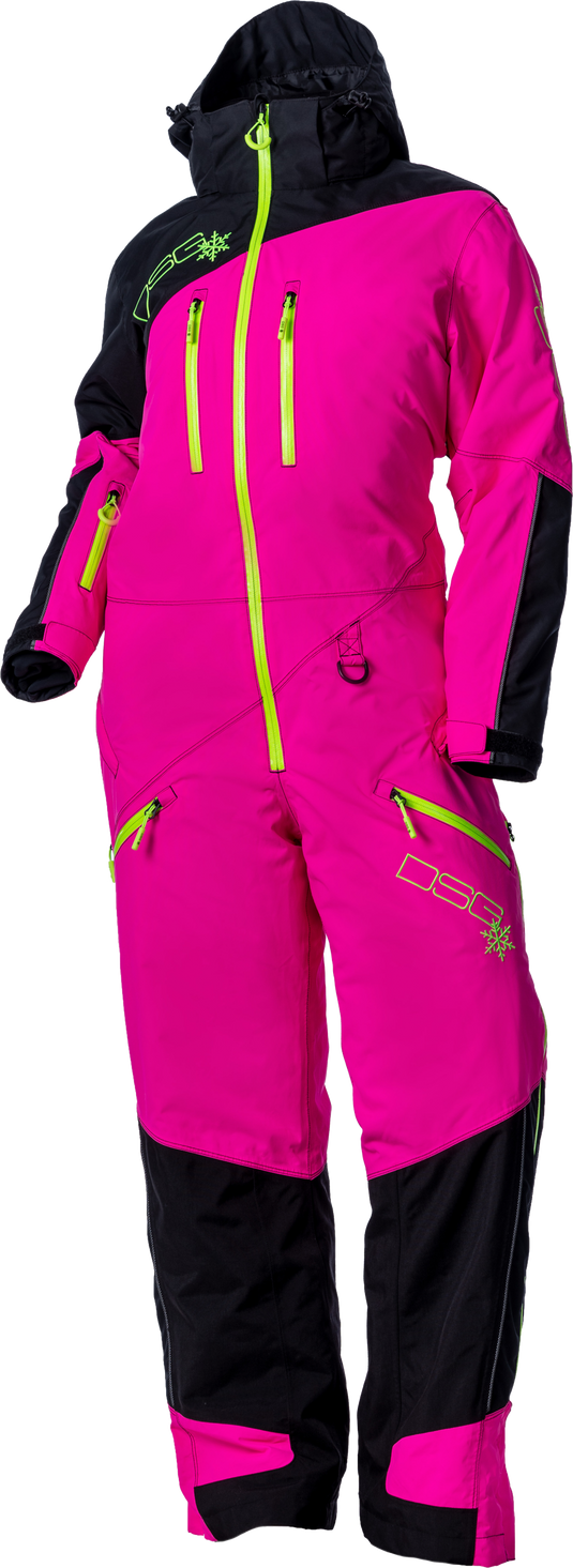 DSG MONOSUIT 2.0 BLACK/HOT PINK 3X 52257 image 1