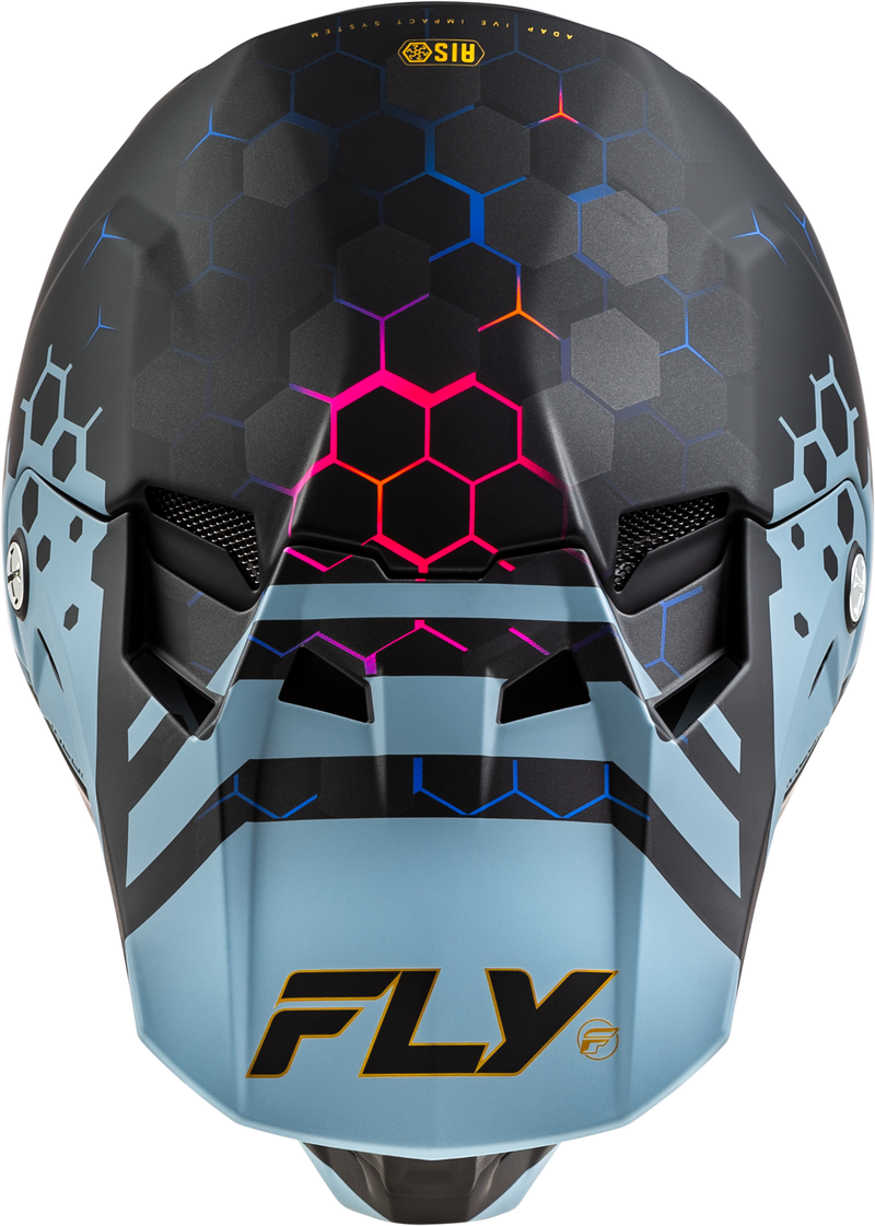 Load image into Gallery viewer, FORMULA CC TEKTONIC HELMET MATTE BLACK/SLATE/BLUE XL 73-4333X image 3
