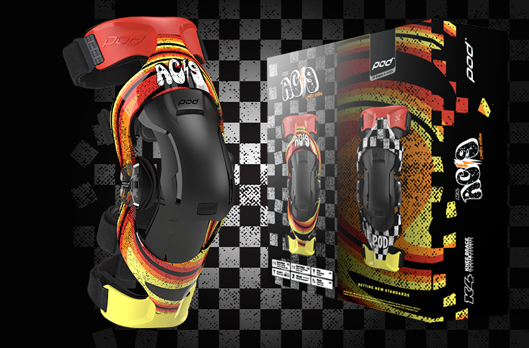 Load image into Gallery viewer, K4 V2 LE AC2 KNEE BRACE PR XL/2X K4027-AC2-XL/2X image 4
