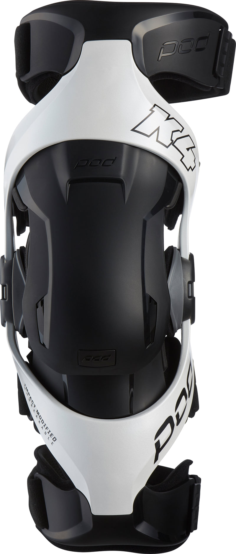 Load image into Gallery viewer, K4 V2.0 KNEE BRACE (LT) WHITE/BLACK MD/LG K4022-058-MD/LG image 3
