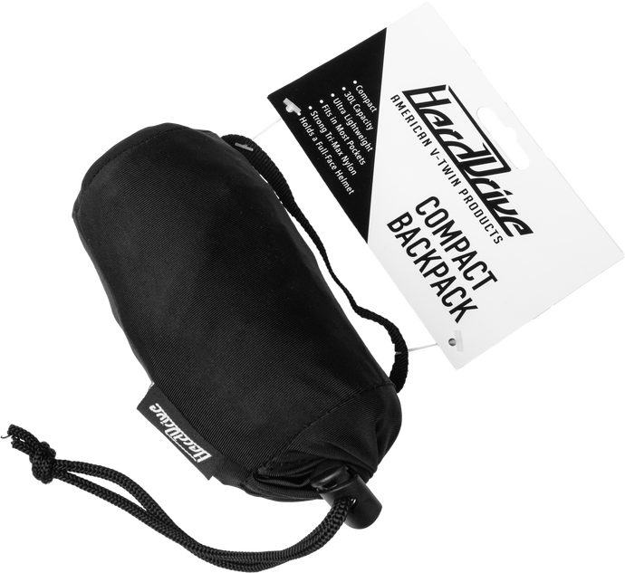 HARDDRIVE COMPACT BACKPACK BLACK 810-9930 image 1