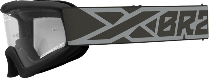 YOUTH XGROM BLACK/SILVER CLEAR LENS 067-30320 image 1