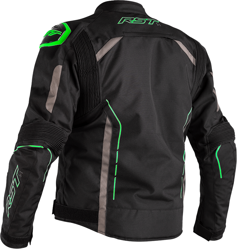 Load image into Gallery viewer, S1 CE JACKET BLACK/GREY/NEON GRN TXTL LG 102559NEO-44 image 2
