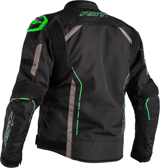 S1 CE JACKET BLACK/GREY/NEON GRN TXTL LG 102559NEO-44 image 2