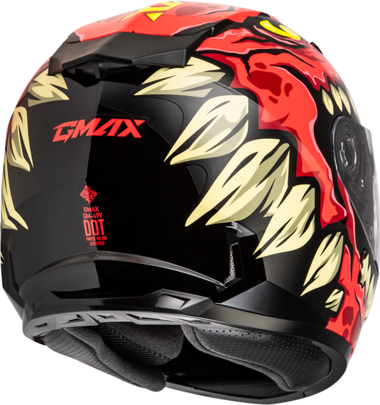 YOUTH GM-49Y DRAX SNOW HELMET RED YL F2499372 image 4