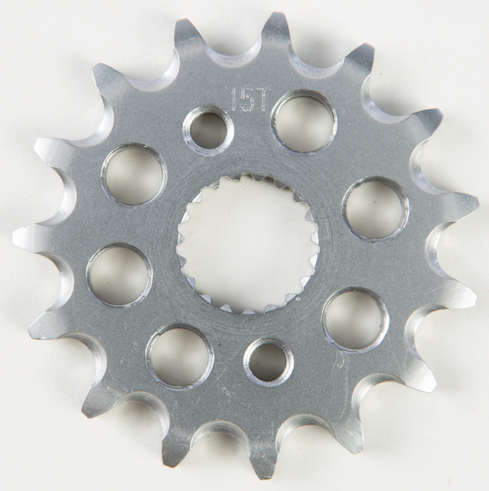 FRONT CS SPROCKET STEEL 15T-420 HON MX-131015-4 image 1
