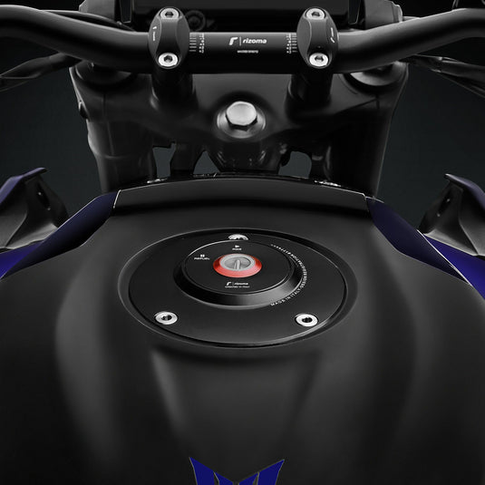 GAS CAP LOCKING BLACK YAM TF061B image 2