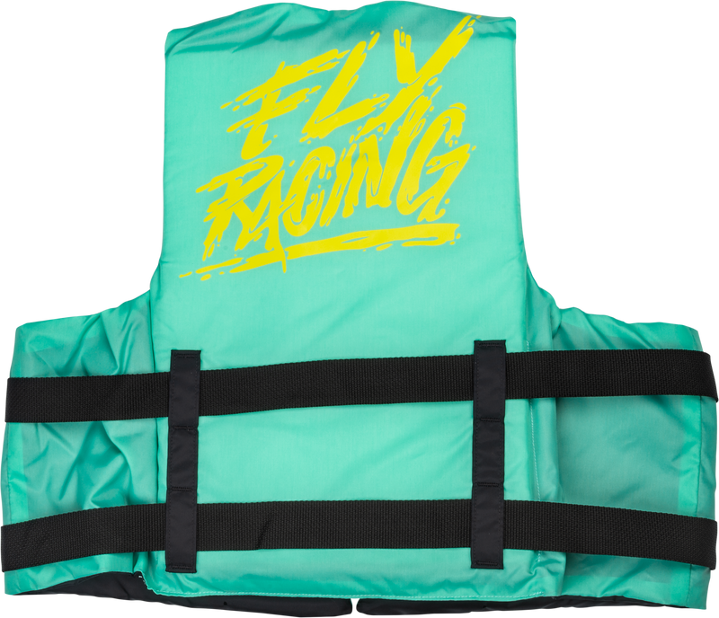 Load image into Gallery viewer, NYLON FLOTATION VEST SEAFOAM GREEN/YELLOW LG/XL 221-30412L image 2
