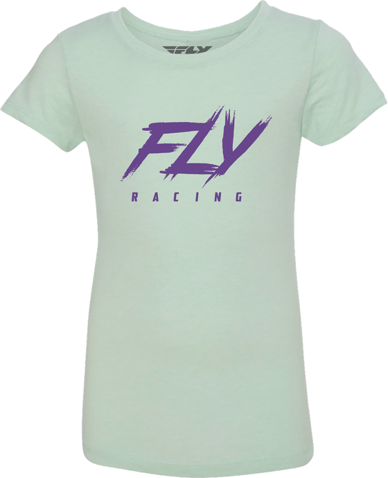 GIRL'S FLY EDGE TEE LIGHT GREEN YM 356-0174YM image 1