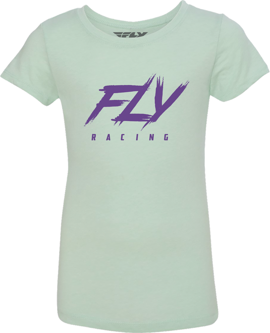 GIRL'S FLY EDGE TEE LIGHT GREEN YM 356-0174YM image 1