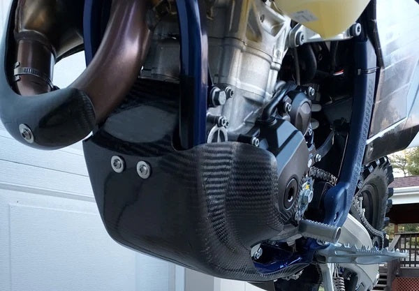 SKID PLATE CARBON FIBER KTM/HUS 301094 image 1