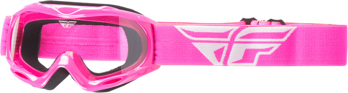 2018 FOCUS YOUTH GOGGLE PINK W/CLEAR LENS 37-4024 image 1