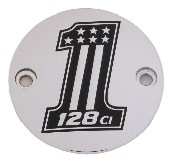 M8 TIMER COVER 128 CHROME 128-14-63 image 1