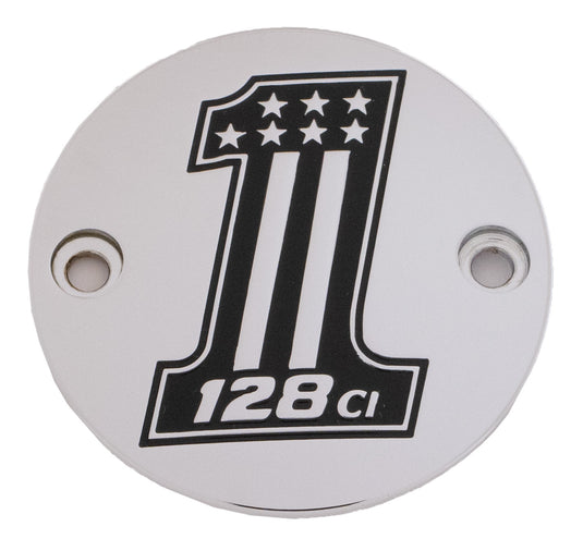 M8 TIMER COVER 128 CHROME 128-14-63 image 1