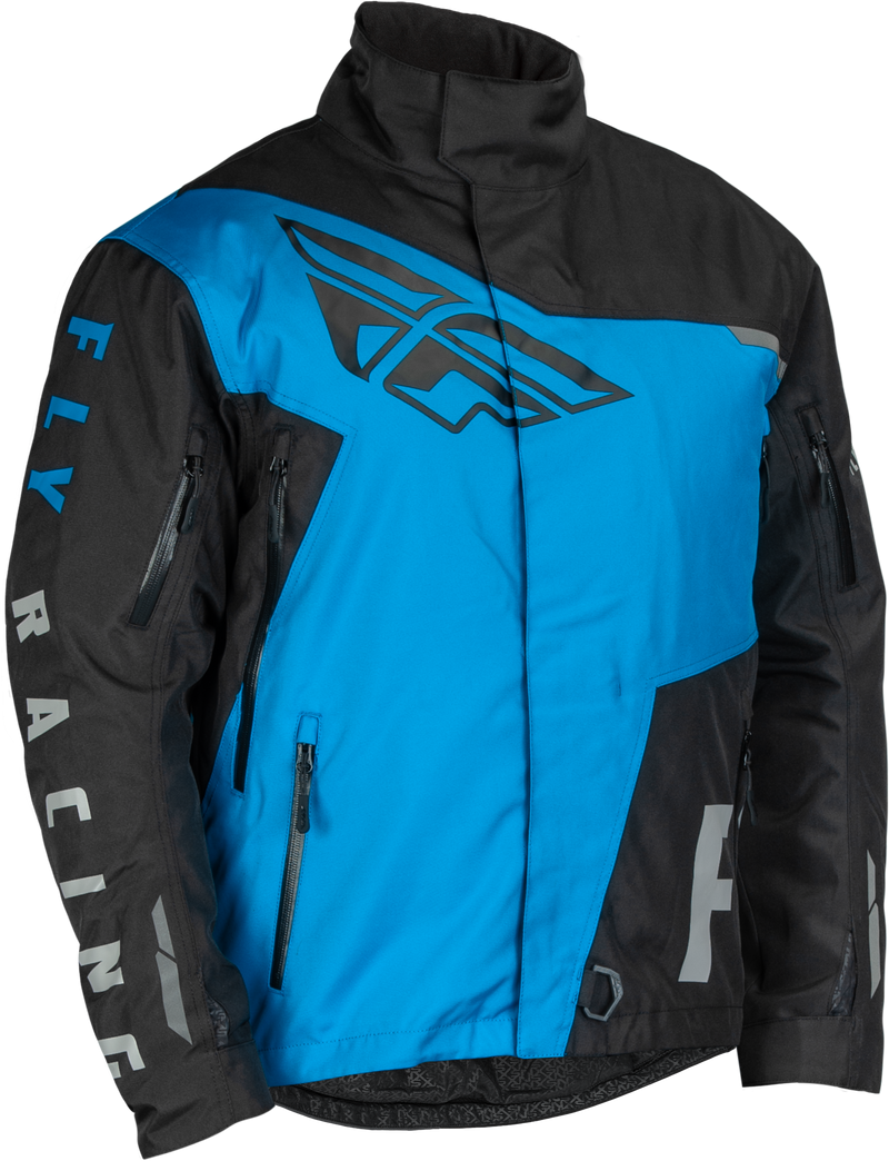 Load image into Gallery viewer, YOUTH SNX PRO JACKET BLACK/BLUE YXS 470-5401YXS image 1
