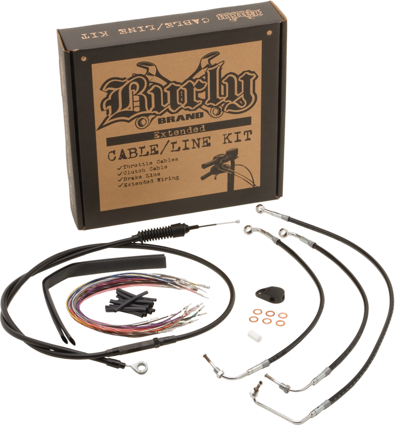 Load image into Gallery viewer, BURLY CNTRL KIT 18-19&quot; APE STAINLESS ABS B30-1169 image 1
