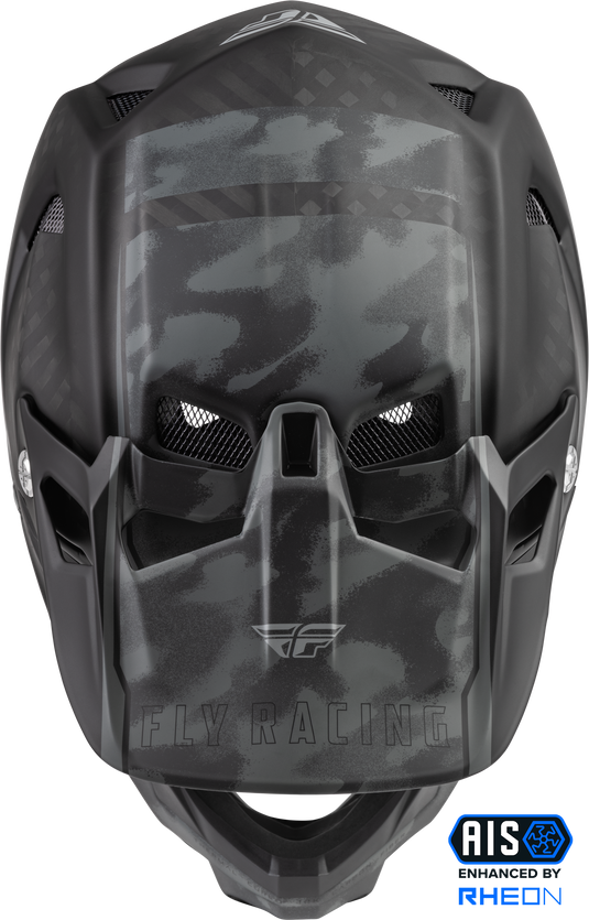 YOUTH WERX-R CARBON HELMET MATTE CAMO CARBON YL 73-9225YL image 3