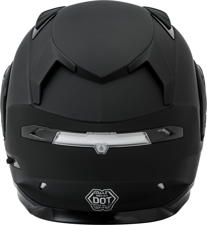 Load image into Gallery viewer, MD-01 SOLID MODULAR HELMET MATTE BLACK 3X G201079~DUP-ECE image 4
