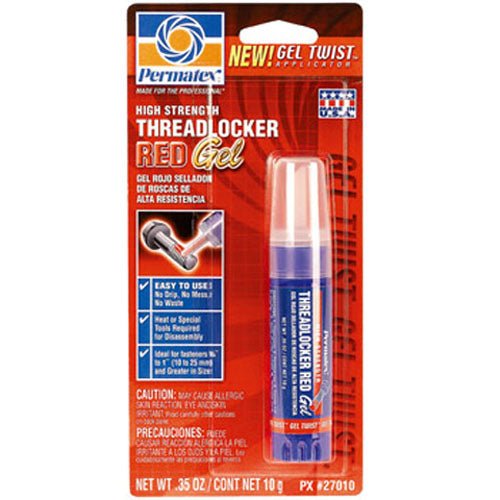 Load image into Gallery viewer, PERMATEX HIGH STRENGTH THREADLOCKER RED GEL
