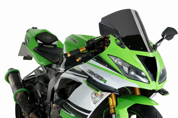 WINDSCREEN R-RACER DARK SMOKE KAW 3629F image 1