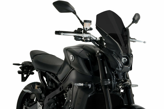 WINDSCREEN NAKED NEW GEN TOURING DARK SMOKE YAM 20645F image 1