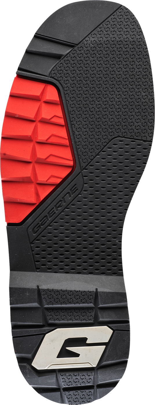 SG-22 BOOT SOLE PAIR BLACK/RED SZ 13 4623-005-13 image 1