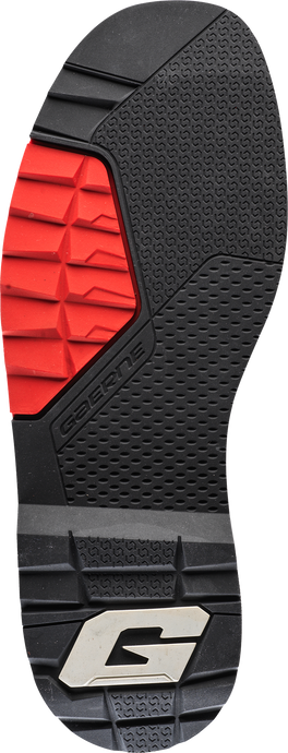 SG-22 BOOT SOLE PAIR BLACK/RED SZ 12 4623-005-12 image 1