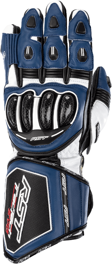 Load image into Gallery viewer, TRACTECH EVO 4 CE GLOVE BLUE/WHITE/BLACK XL 102666BLU-11 image 7
