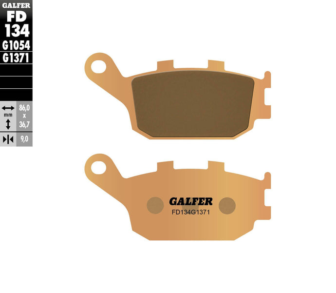 BRAKE PADS SINTERED FD134G1371 FD134G1371 image 1