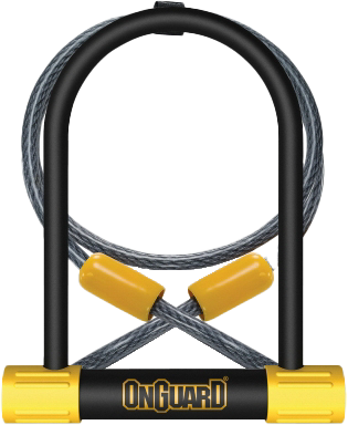 BULLDOG 8012 U-LOCK W/CABLE 4 FT 45008012 image 1