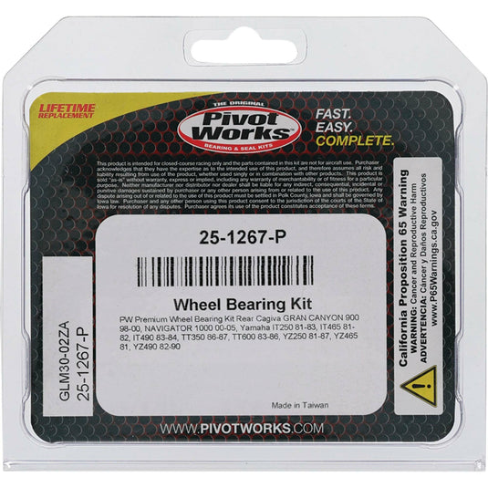 WHEEL BEARING KIT PREMIUM 25-1267-P image 4