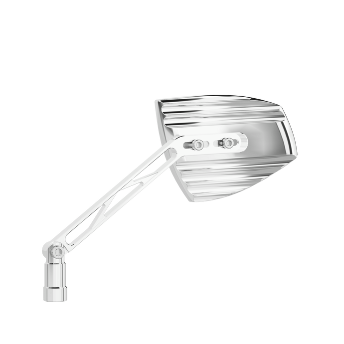 WAVE MIRROR PAIR CHROME 301-4910 image 1
