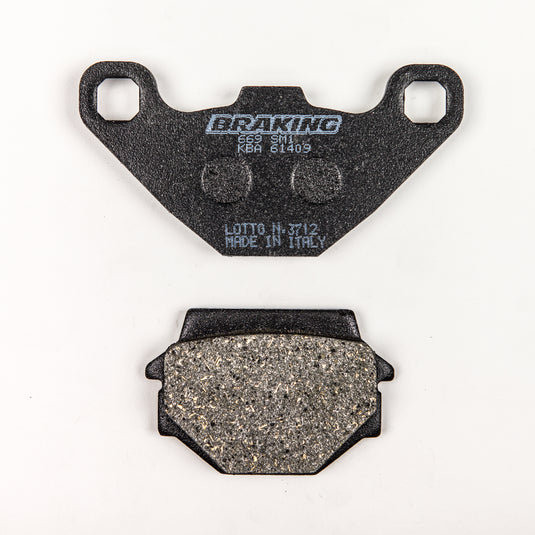 BRAKE PAD SET SEMI-METALLIC 669SM1 image 1