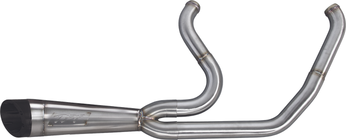 COMP S 2IN1 EXHAUST TOURING BRUSHED 005-4950199 image 1