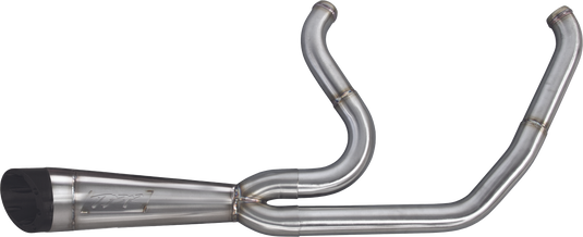 COMP S 2IN1 EXHAUST TOURING BRUSHED 005-4950199 image 1