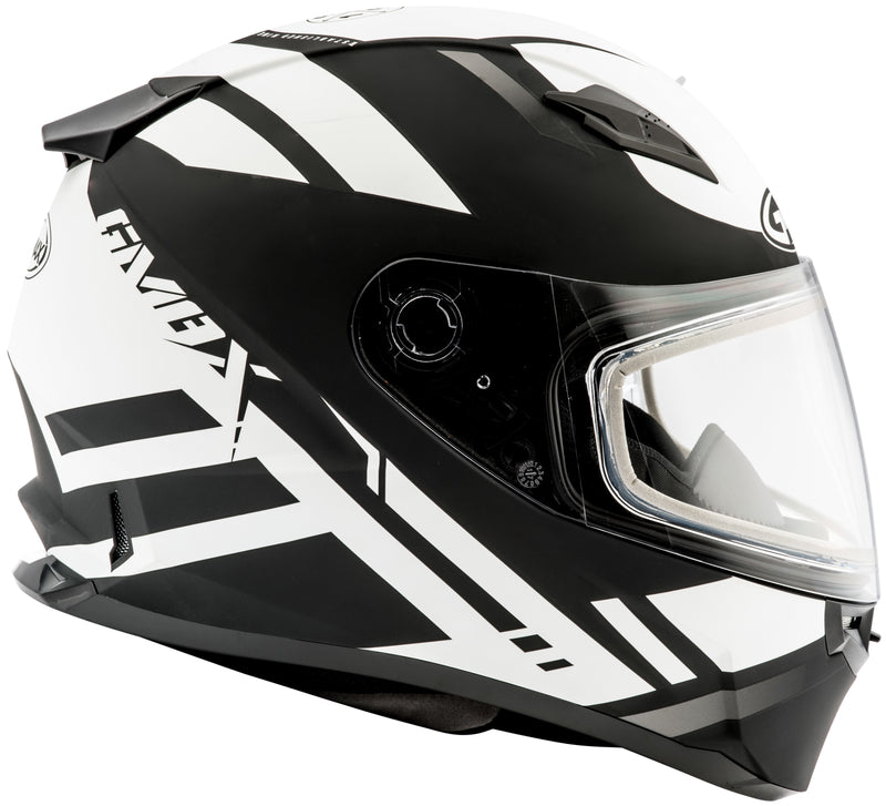 Load image into Gallery viewer, FF-49 FULL-FACE BERG SNOW HELMET MATTE BLACK/WHITE LG G2493436 F.TC-15 image 3
