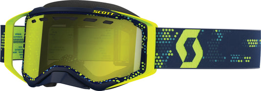 GOGGLE PROSPECT SNOW YLW /BLU AMP GREEN CHROME LENS 262581-1300314 image 2