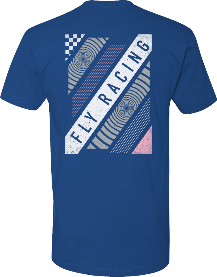 Load image into Gallery viewer, FLY PULSE TEE BLUE LG 352-0161L image 2
