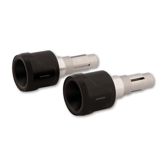 AKRON XL BAR ENDS BLACK PAIR 161-0580 image 1
