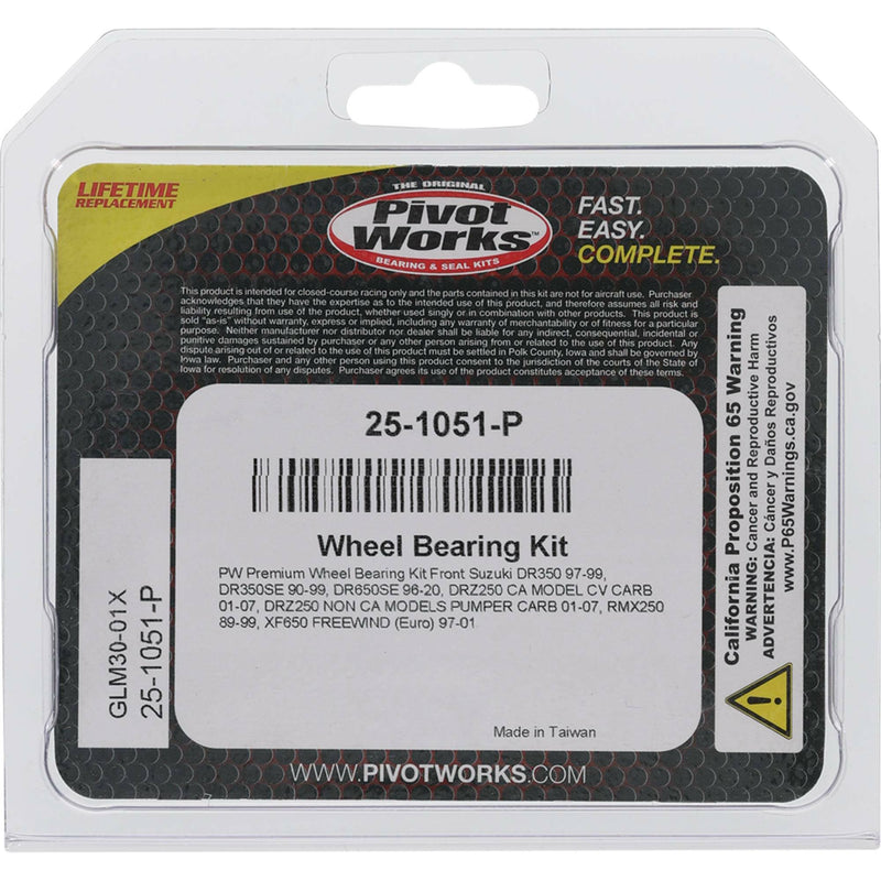 Load image into Gallery viewer, WHEEL BEARING KIT PREMIUM 25-1051-P image 4
