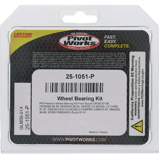 WHEEL BEARING KIT PREMIUM 25-1051-P image 4