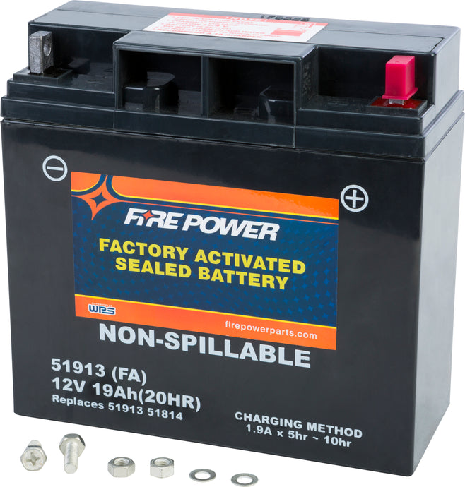 BATTERY 51913 SEALED FACTORY ACTIVATED 51913(FA) image 1