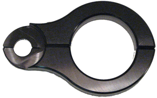 FLAG MOUNT VERTICAL BLACK 1.75