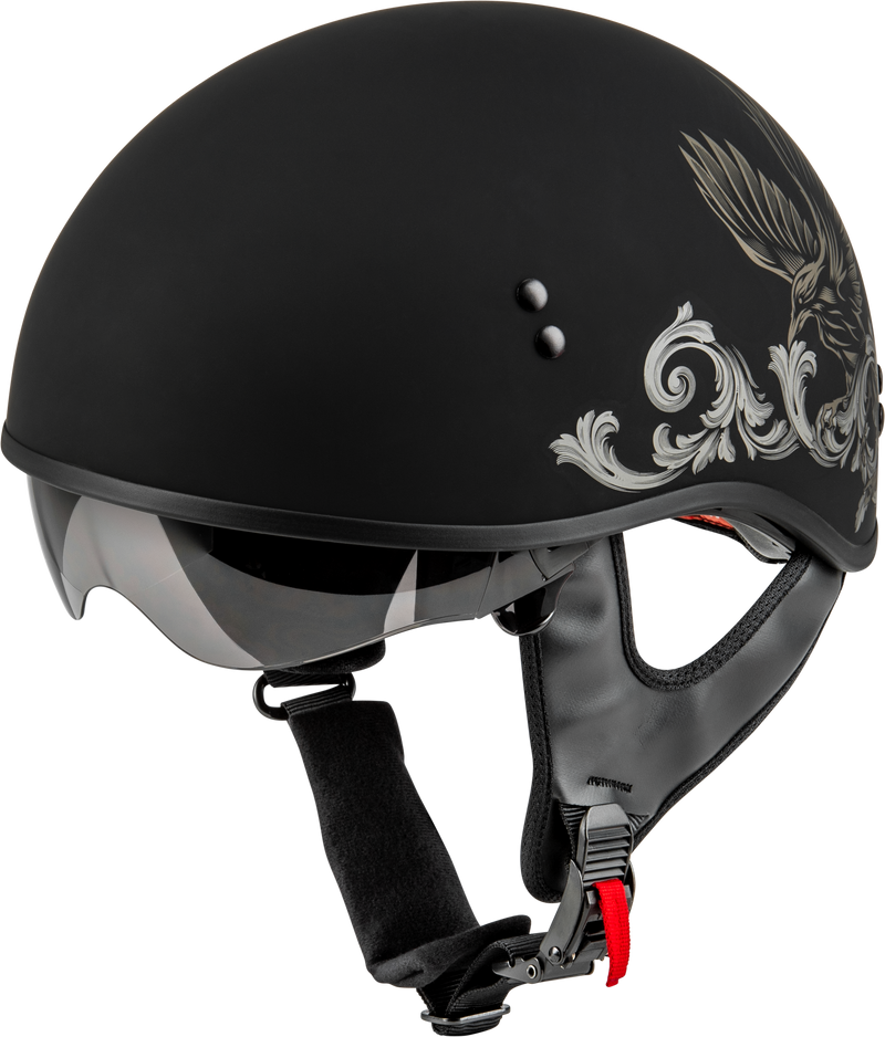 Load image into Gallery viewer, HH-65 CORVUS HELMET MATTE BLACK/TAN LG H16510956 image 2
