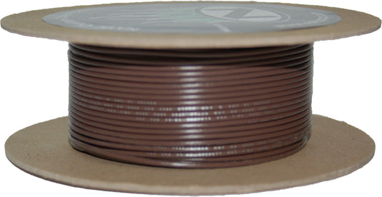 #18-GAUGE BROWN 100' SPOOL OF PRIMARY WIRE NWR-1-100