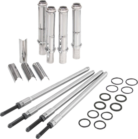 SPEEDY PUSHROD KIT W/COVERS TC 99-17 6-6004 image 1
