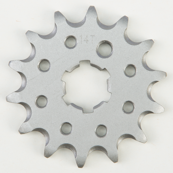 FRONT CS SPROCKET STEEL 14T-420 KAW/SUZ/YAM MX-50114-4 image 1